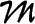M
